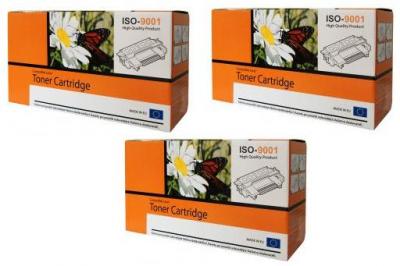 Náplně do tiskárny Konica Minolta MC 1650EN, sada náhradních tonerů pro Konica Minolta modrá, červená, žlutá