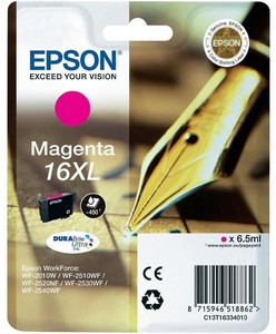 Náplně do tiskárny Epson WorkForce WF-2530WF purpurová