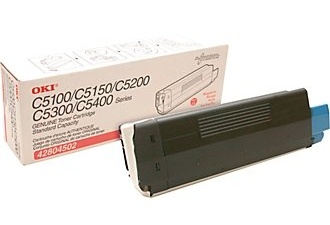 Náplně do tiskárny Oki C5300, purpurová