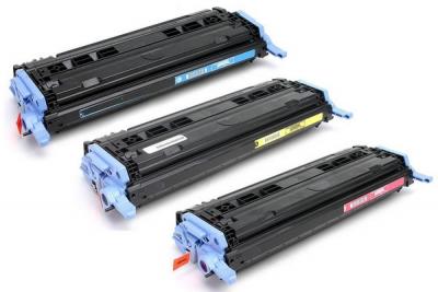 Náplně do tiskárny HP LaserJet Pro 400, sada náhradních tonerů pro HP modrá, červená, žlutá