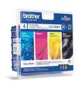 Náplně do tiskárny Brother DCP-585CW, sada cartridge černá, modrá, červená, žlutá